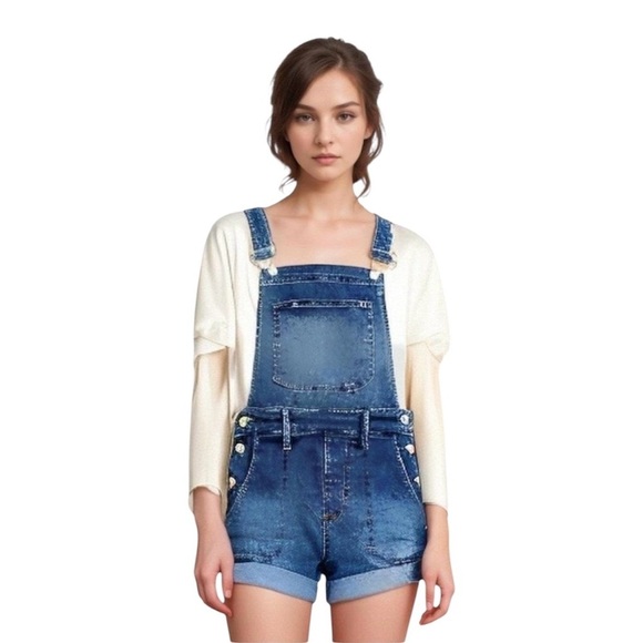 Guess | Denim Romper or Shortall - Picture 1 of 9